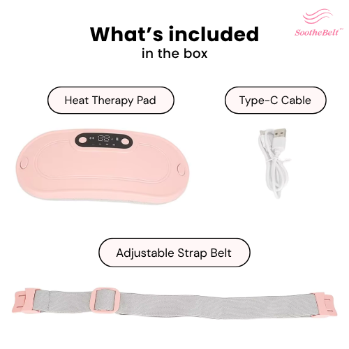 SootheBelt™ — Portable Heating & Vibration Relief Belt