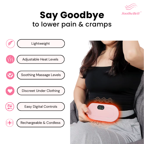 SootheBelt™ — Portable Heating & Vibration Relief Belt